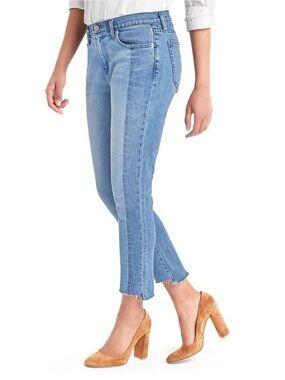 GAP Authentic 1969 Two-Tone Best Girlfriend Jeans